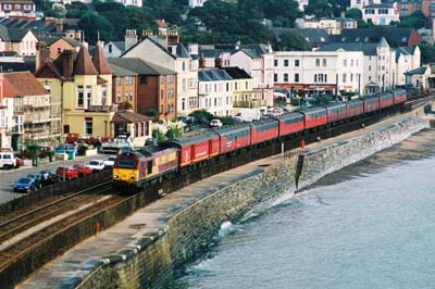 EWS class 67 at Dawlish