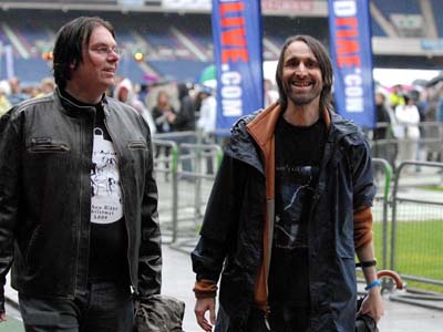 Murrayfield was rather wet