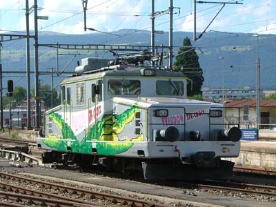 YStC Ge4/4 at Yverdon
