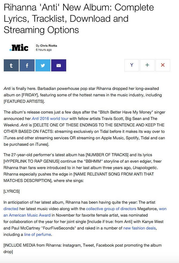 Beyonce Review