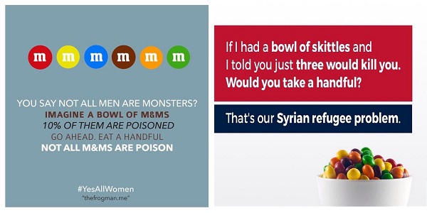 The use of these images is not an endorsement of their conent